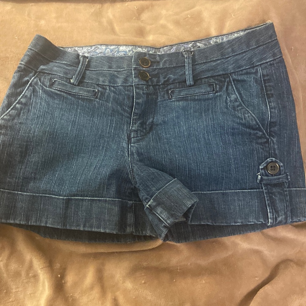 Denim shorts - size 8